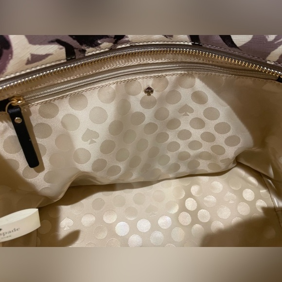 💕 Kate Spade Floral Design Tote EUC ❤️ 👜 - Picture 9 of 10